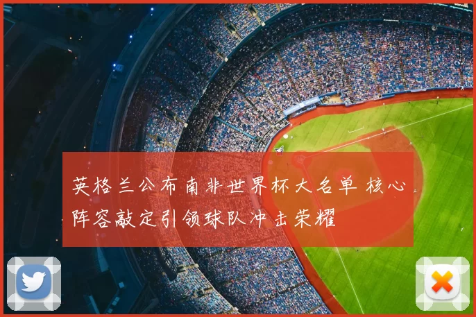 英格兰公布南非世界杯大名单 核心阵容敲定引领球队冲击荣耀